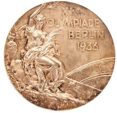 Tokyo Olympic Gold Medal Has a Melt Value of $832, But This One From 1936 Fetched $1.46MM