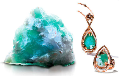 Le Vian Donates Prime Examples of 'Aquaprase' to American Museum of Natural History