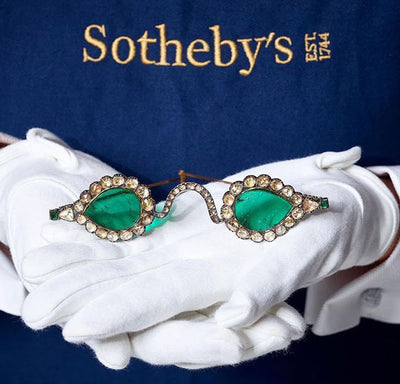 Auction News: 17th Century Spectacles Feature Lenses Carved From Gemstones