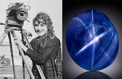 'Star of Bombay' Sapphire Was Gifted by Douglas Fairbanks to Mary Pickford in the 1920s